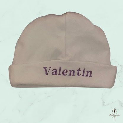 ✨ Le bonnet tout doux de bébé