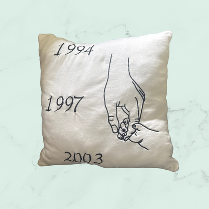 ✨ Un coussin décoratif et tendre, 35x35